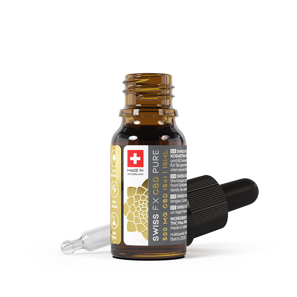 SWISS FX - HUILE DE CBD PURE 5%