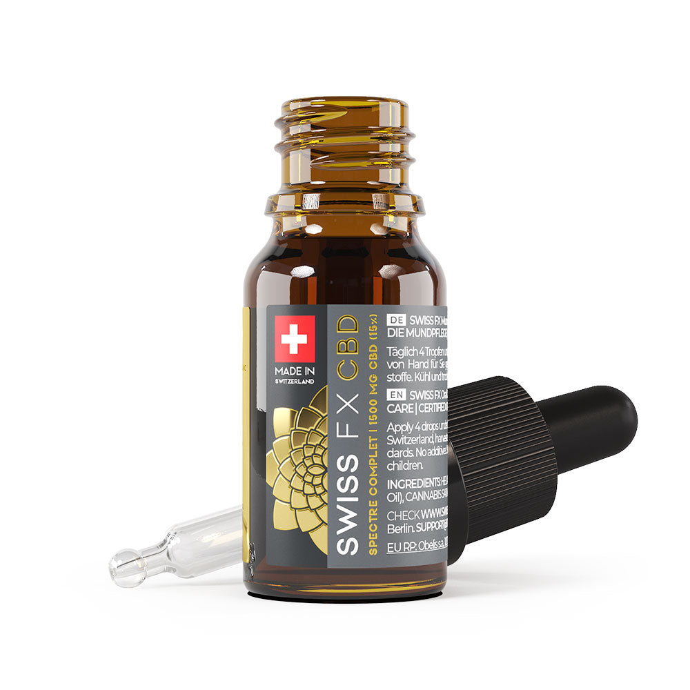 Huile de CBD 15% Bio : 4 pour le prix de 3 promotion !