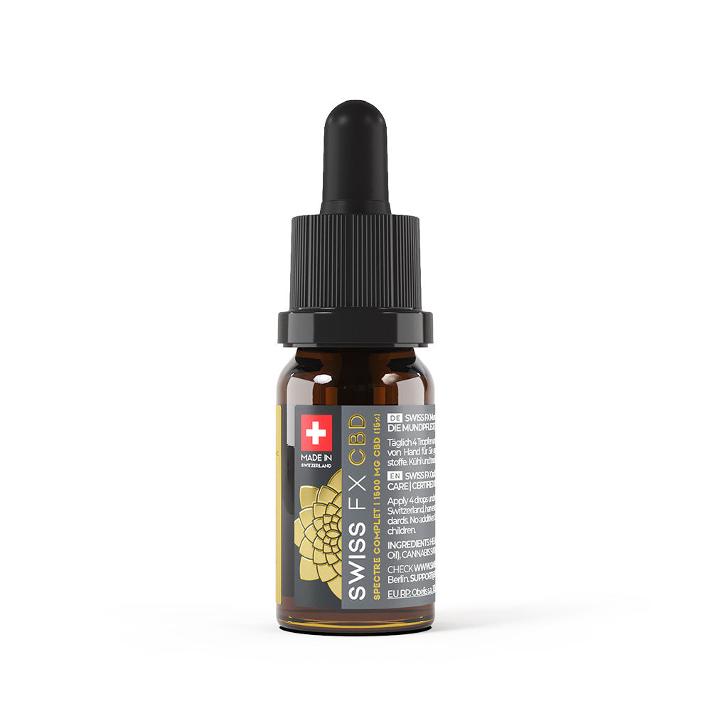 Huile de CBD 15% Bio : 4 pour le prix de 3 promotion !